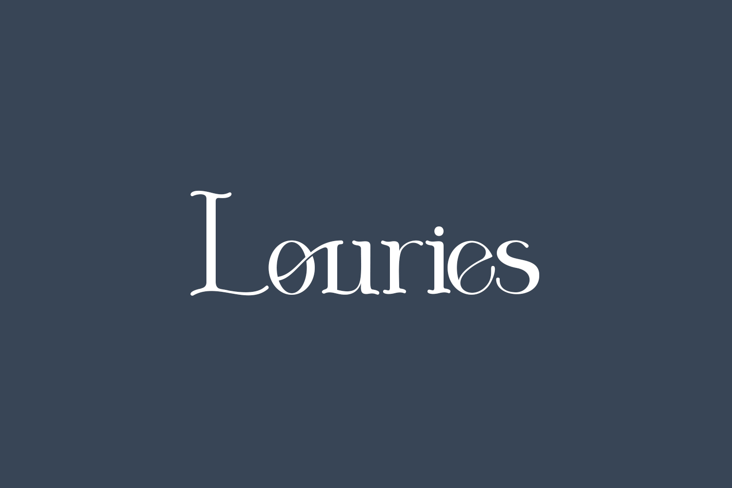 Louries Free Font