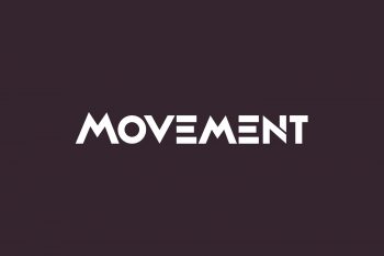 Movement Free Font