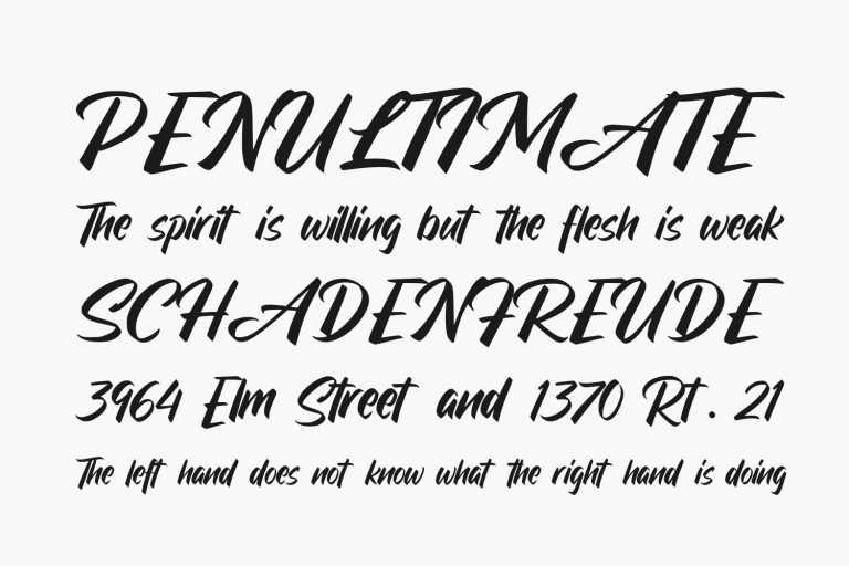 Original Factory Fonts Shmonts