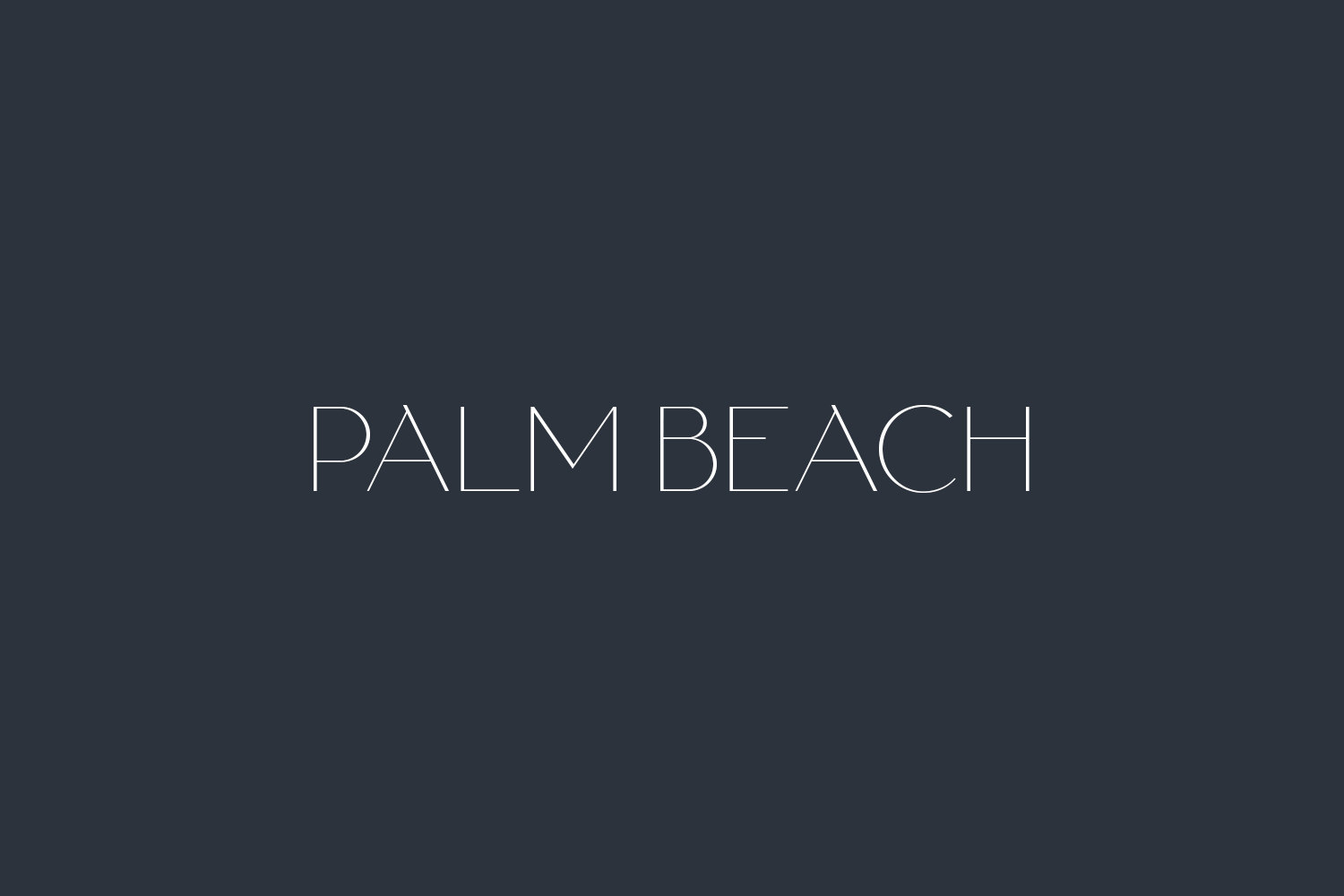 Palm Beach Free Font