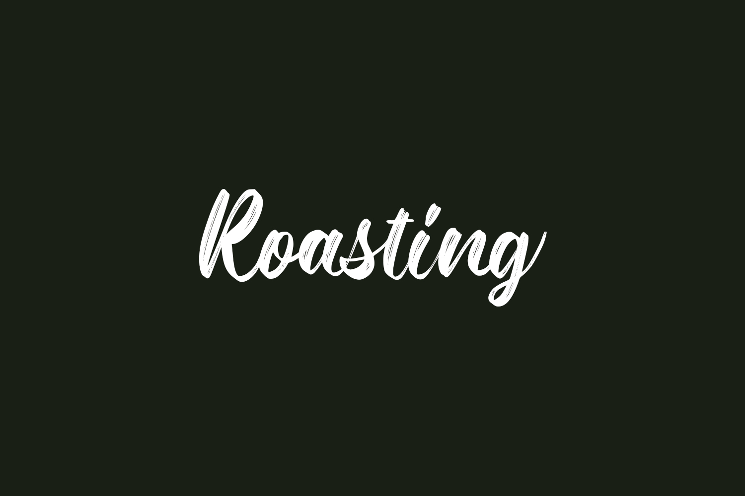 Roasting Free Font