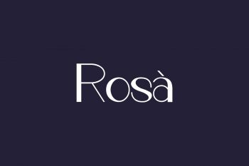 Rosà Free Font