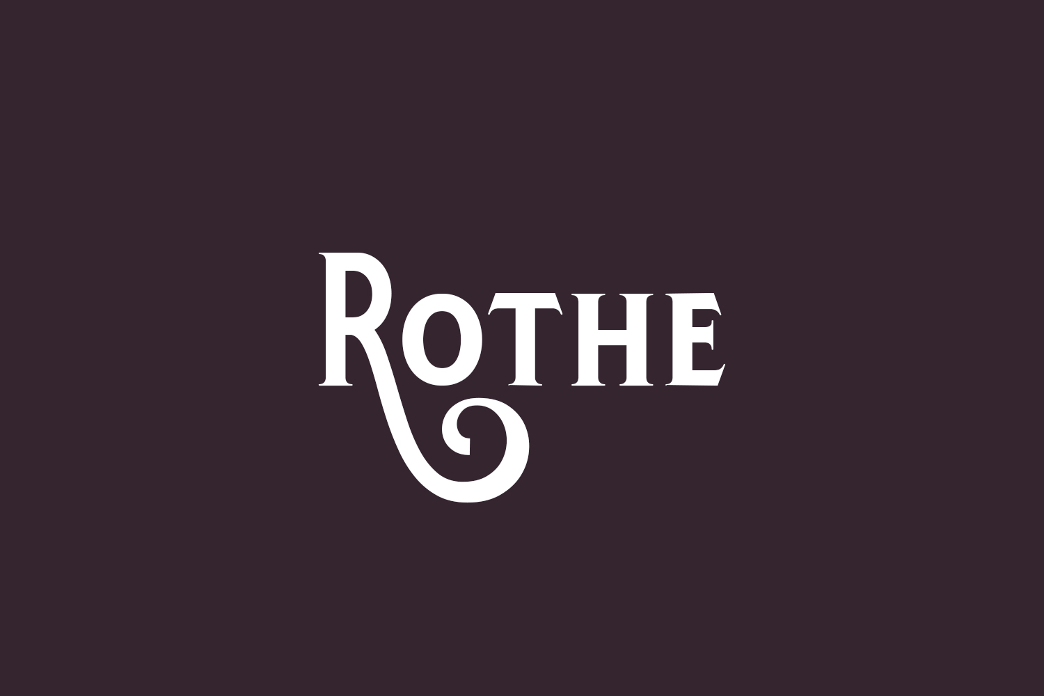 Rothe Free Font
