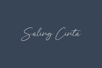 Saling Cinta Free Font