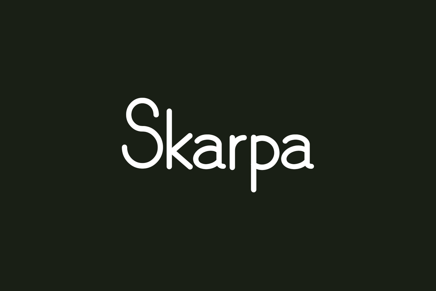 Skarpa Free Font