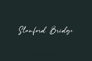 Stamford Bridge Free Font