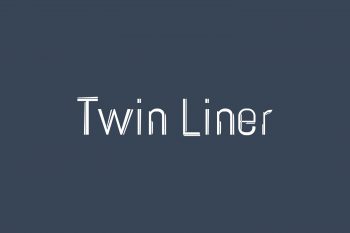 Twin Liner Free Font