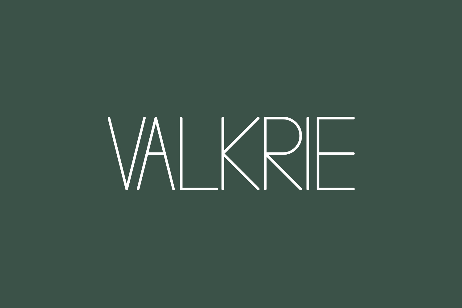 Valkrie Free Font