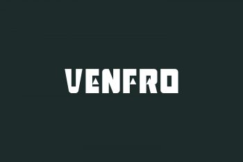Venfro Free Font