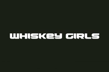 Whiskey Girls Free Font