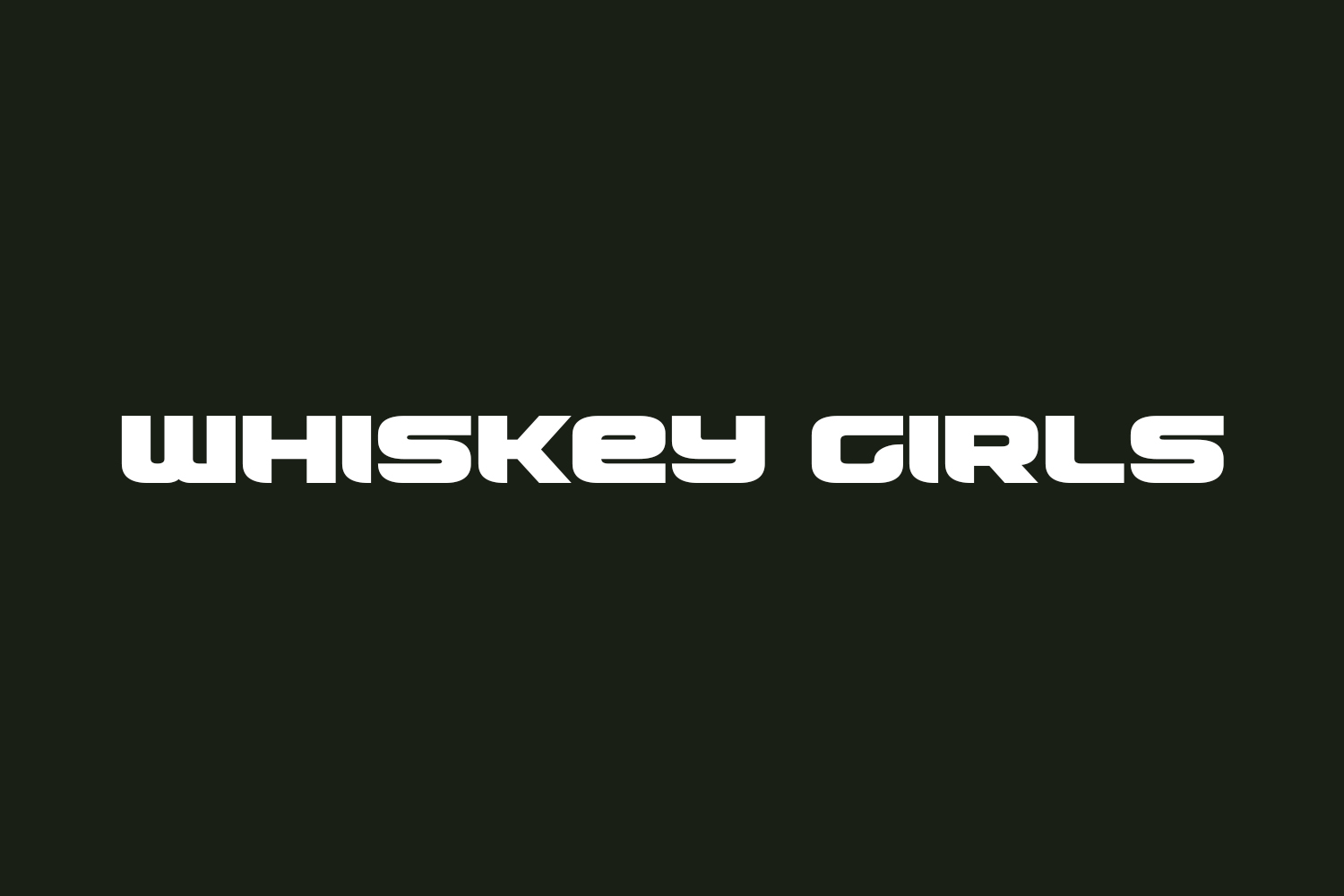 Whiskey Girls Free Font