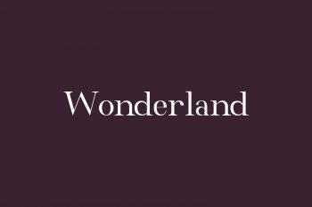 Wonderland Free Font