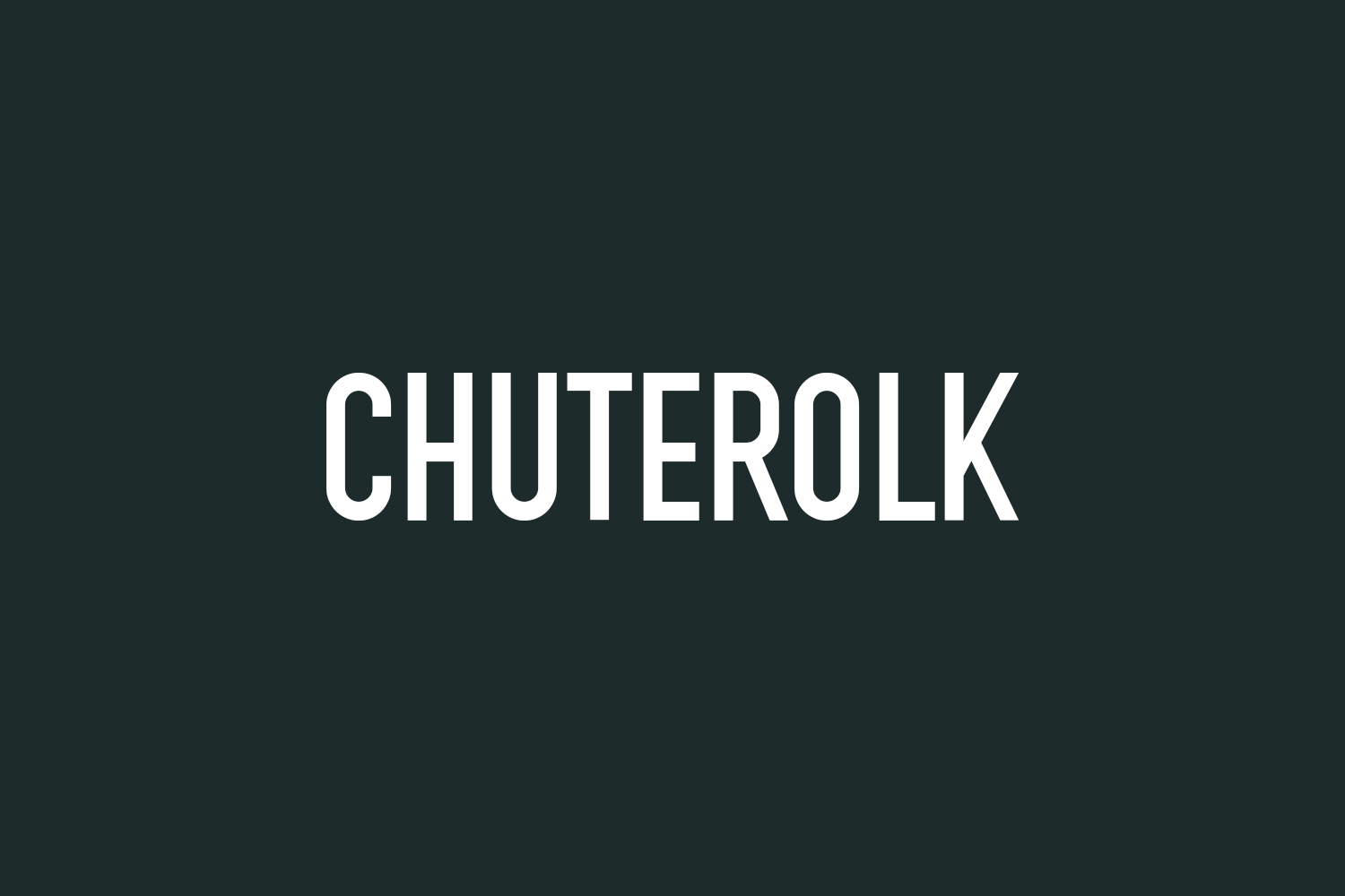 Chuterolk Free Font