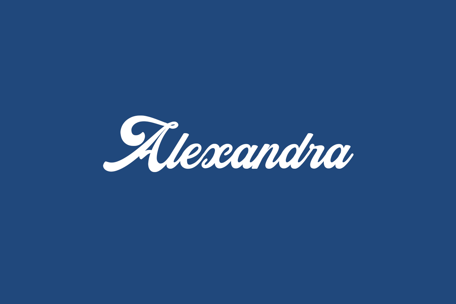 Alexandra Free Font