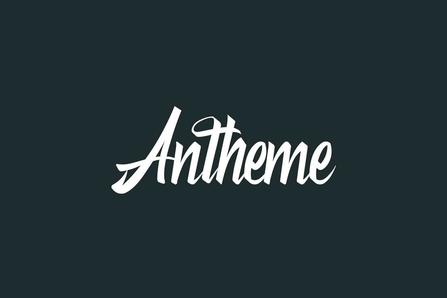 Antheme Free Font