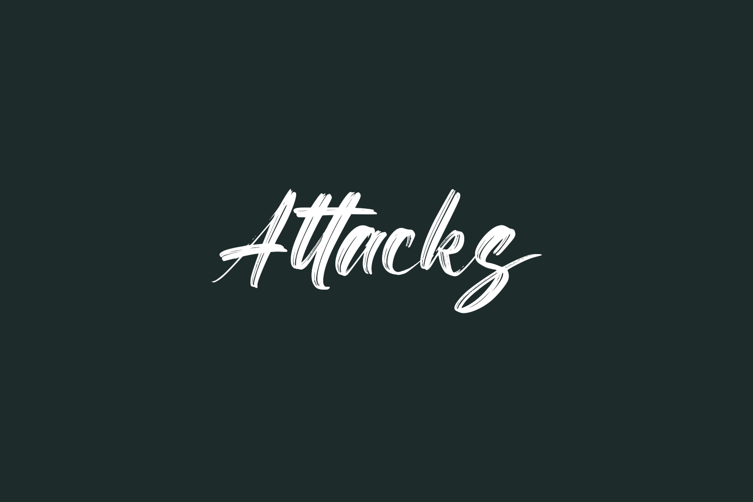 Attacks Free Font