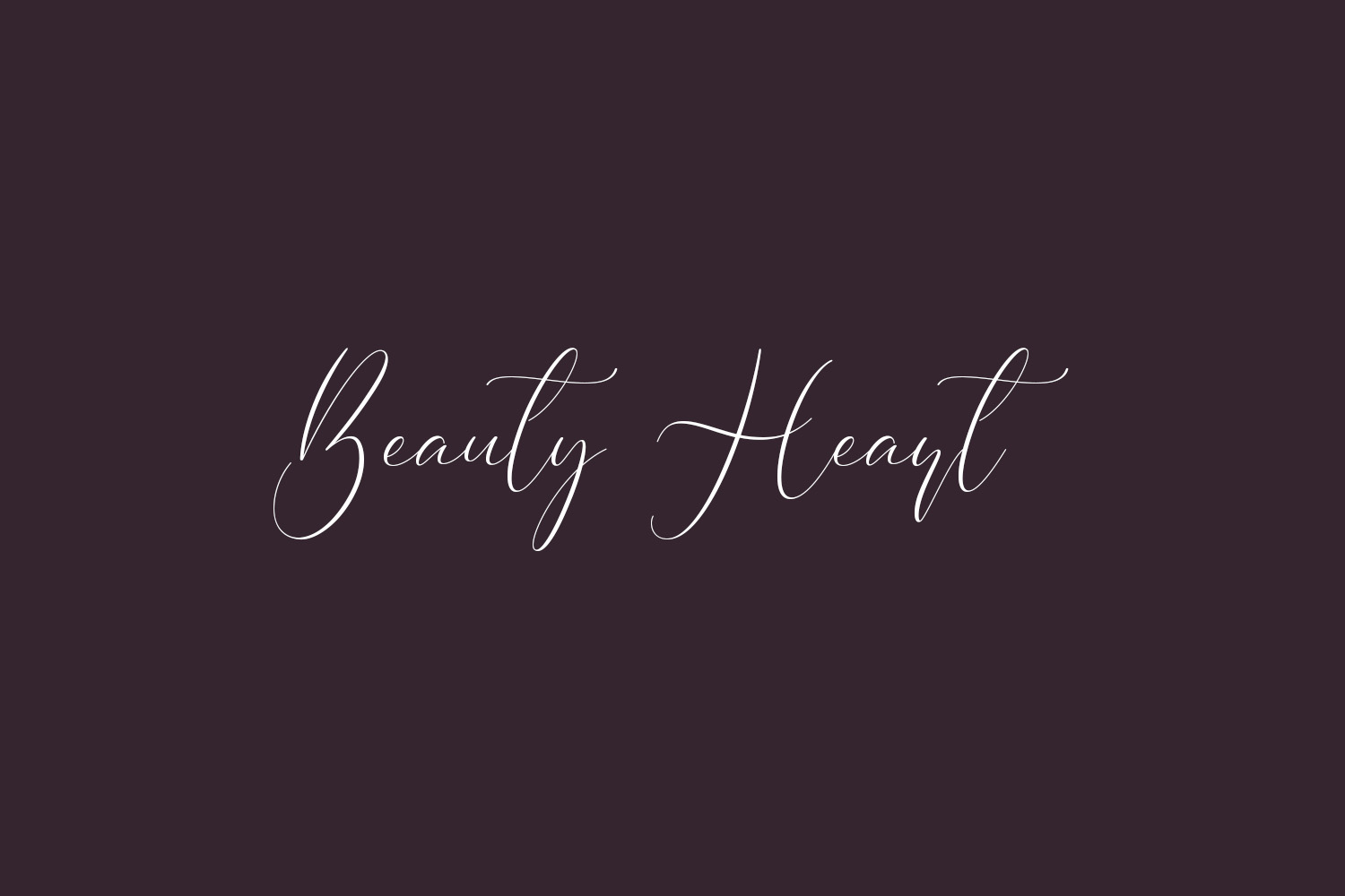 Beauty Heart Free Font