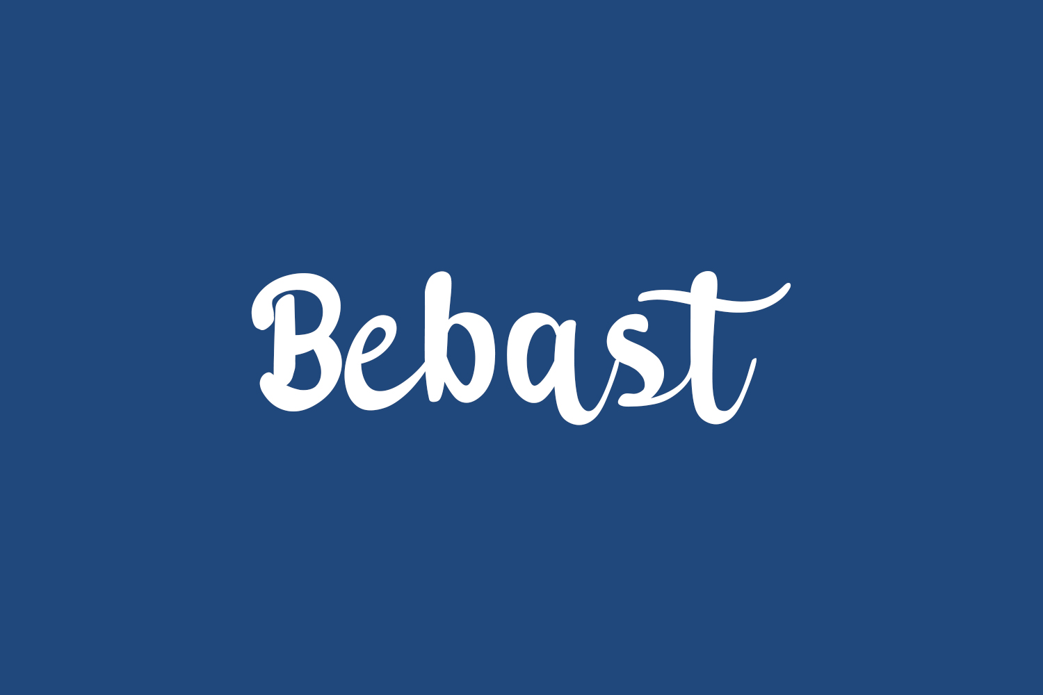 Bebast Free Font