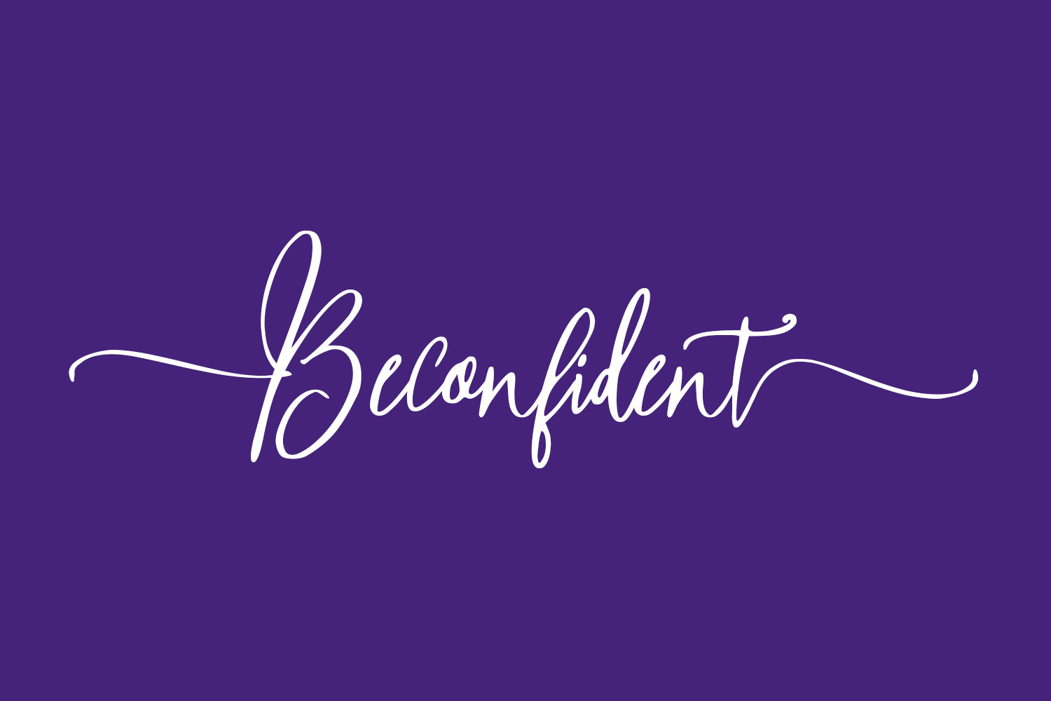 Beconfident Free Font