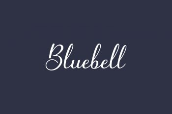 Bluebell Free Font