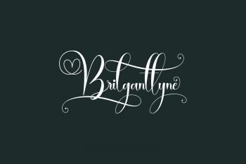 Brilganttyne Free Font