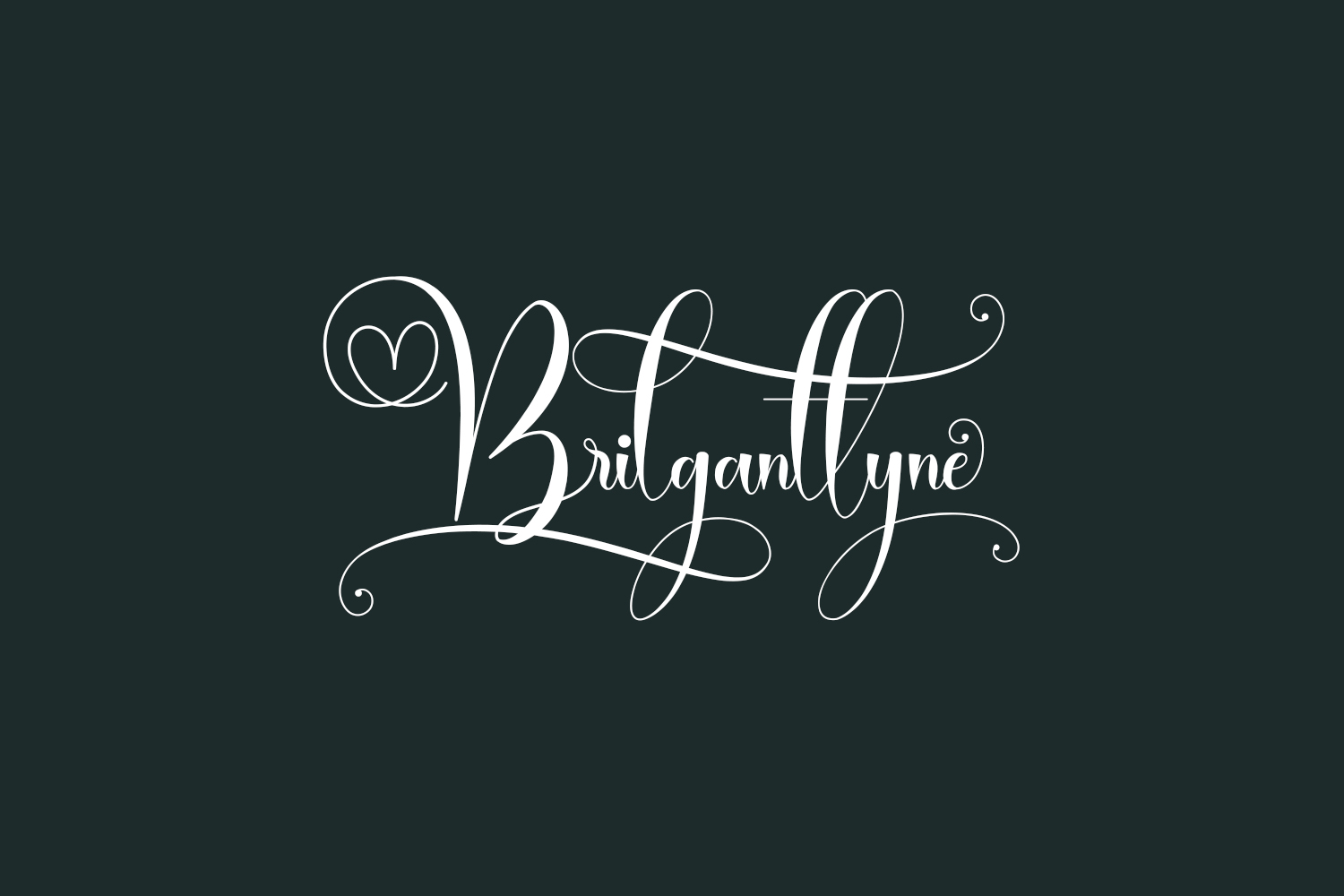 Brilganttyne Free Font