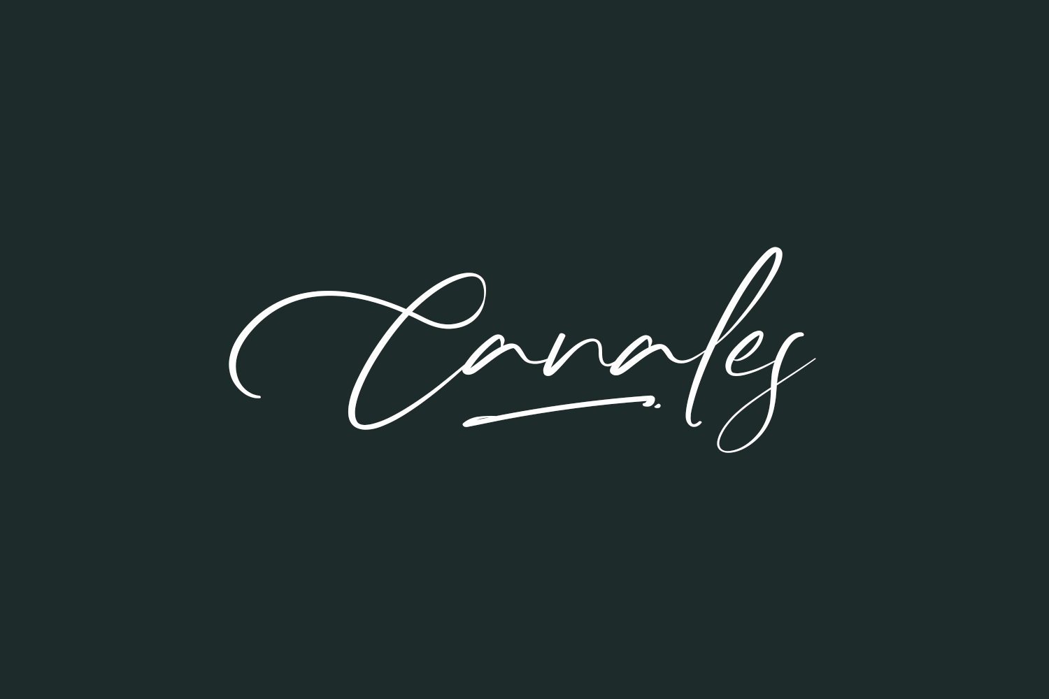 Canales Free Font