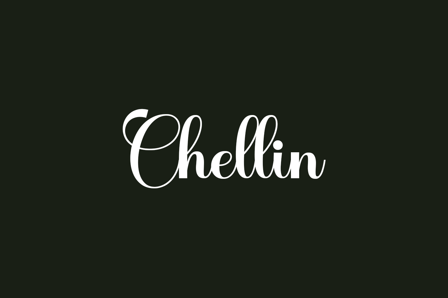 Chellin Free Font