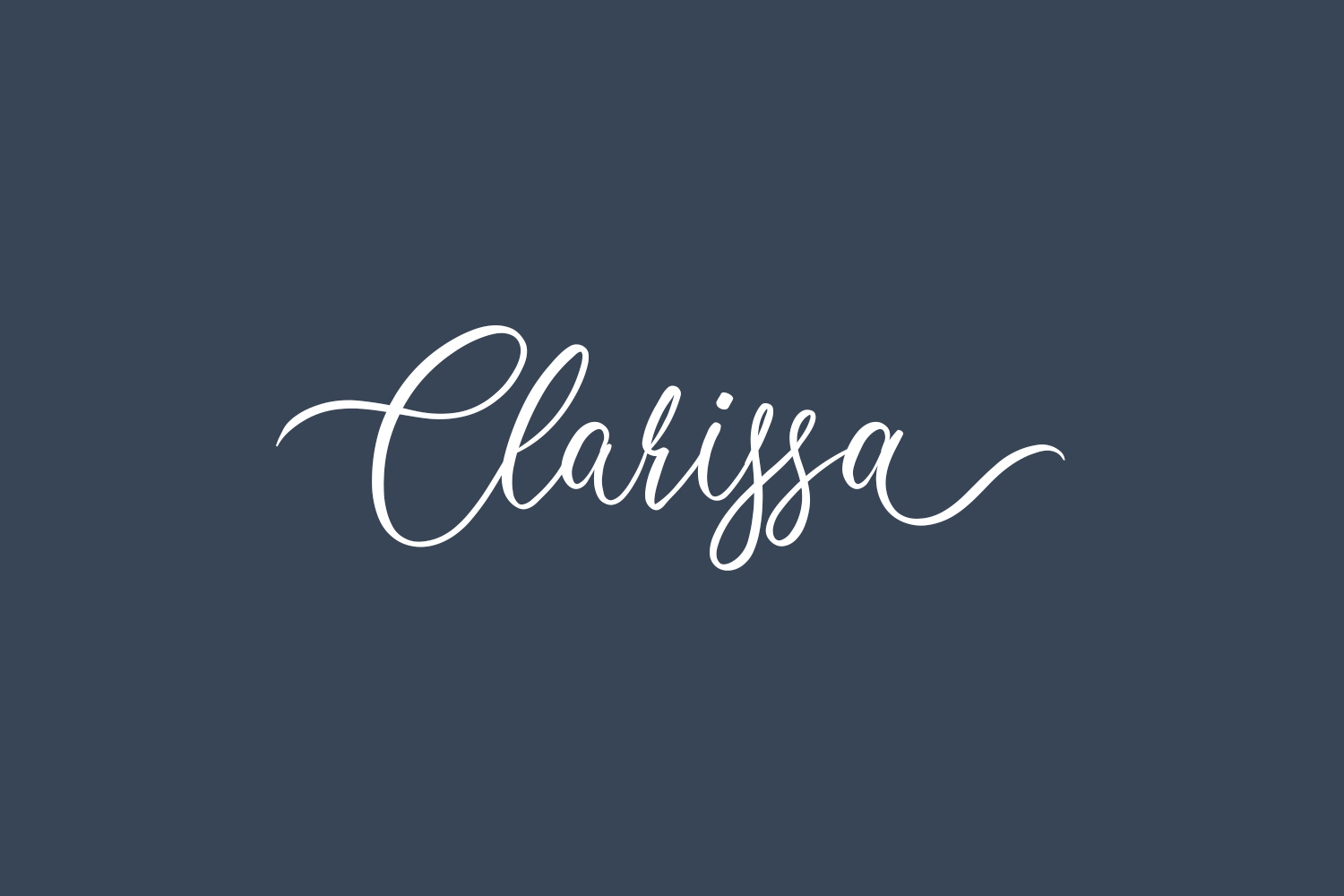 Clarissa Free Font