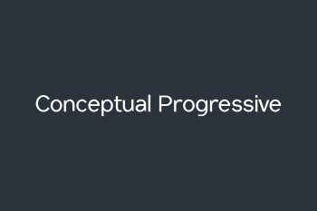 Conceptual Progressive Free Font