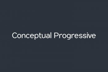 Conceptual Progressive Free Font