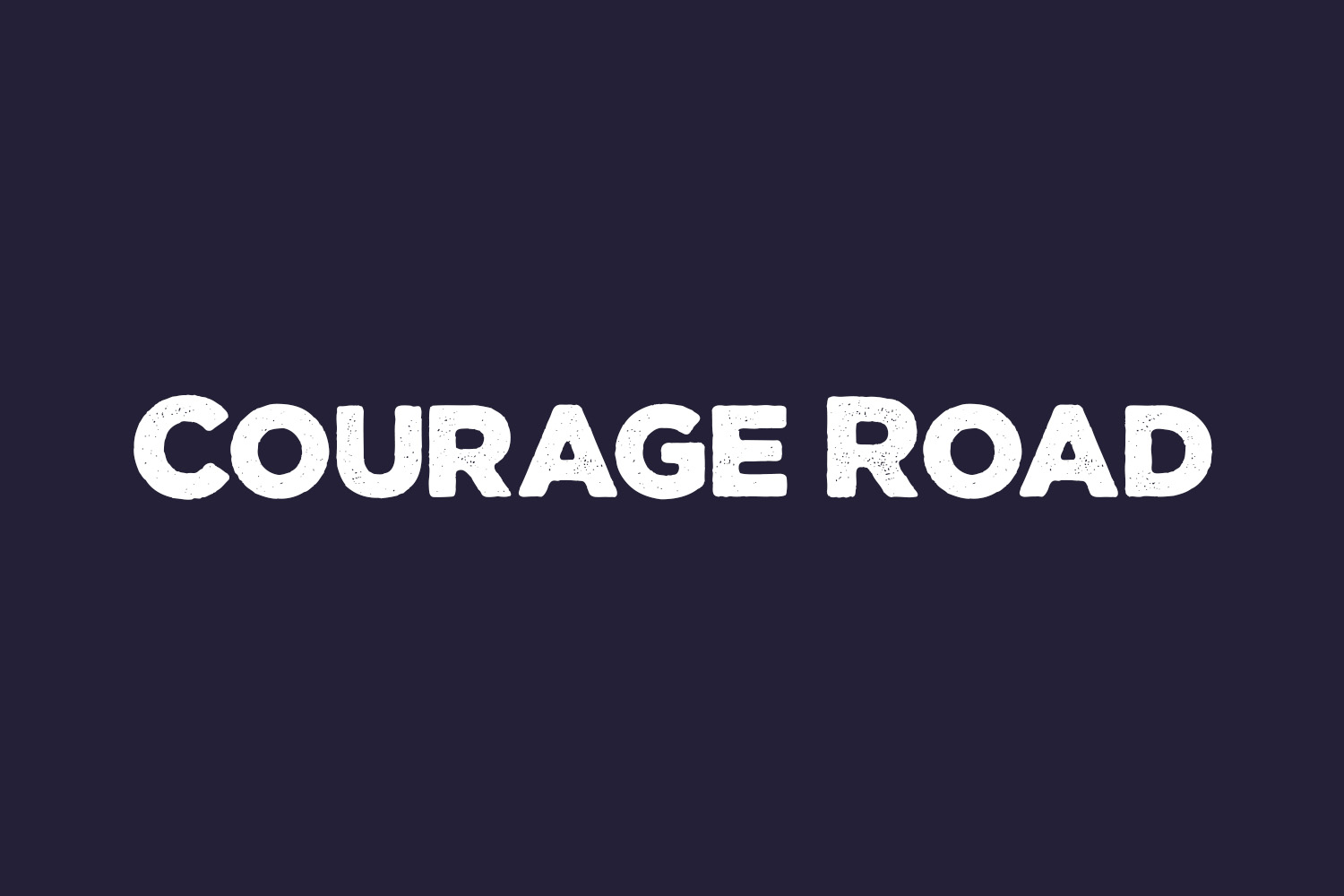 Courage Road Free Font