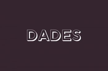 Dades Free Font