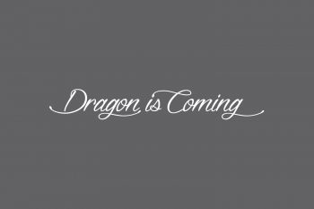 Dragon is Coming Free Font