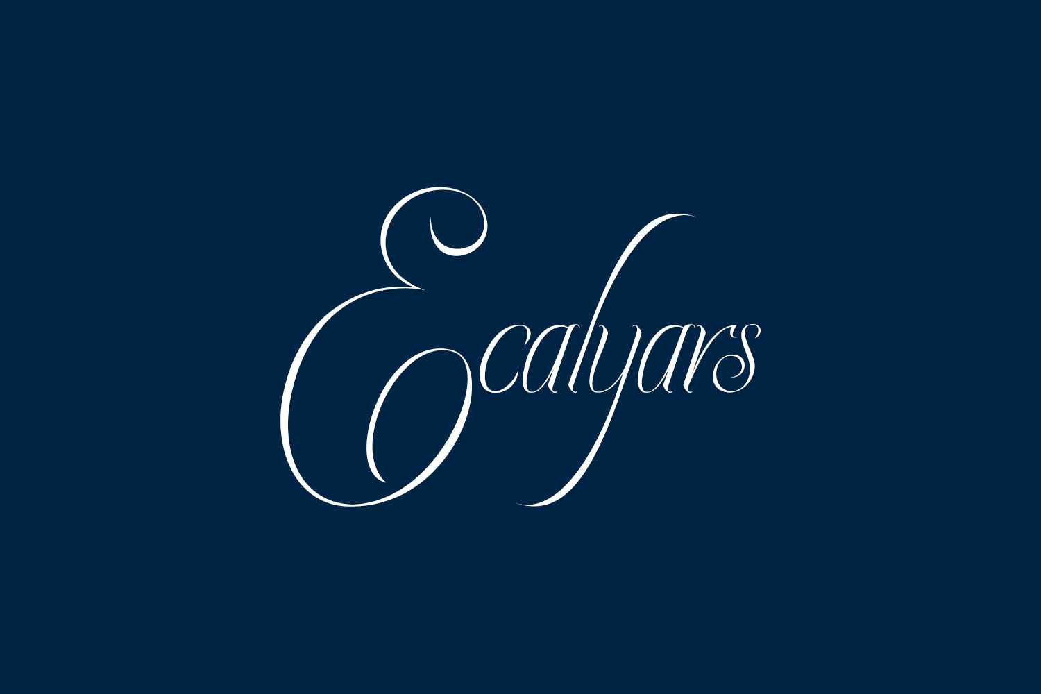 Ecalyars Free Font