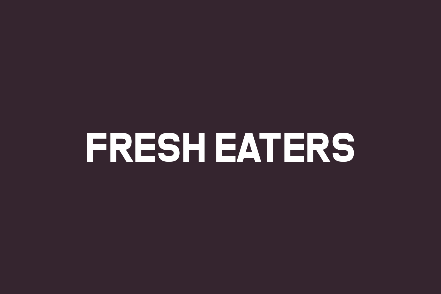 Fresh Eaters Free Font