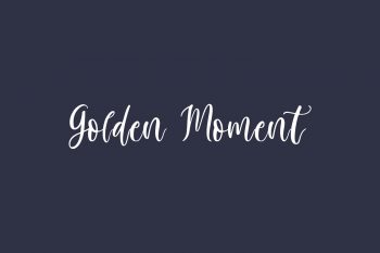Golden Moment Free Font