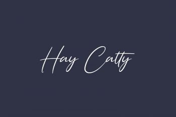 Hay Catty Free Font