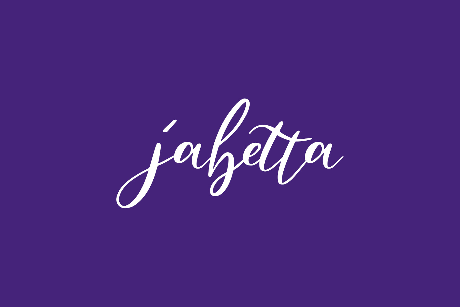 Jabetta Free Font