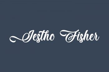 Jestho Fisher Free Font