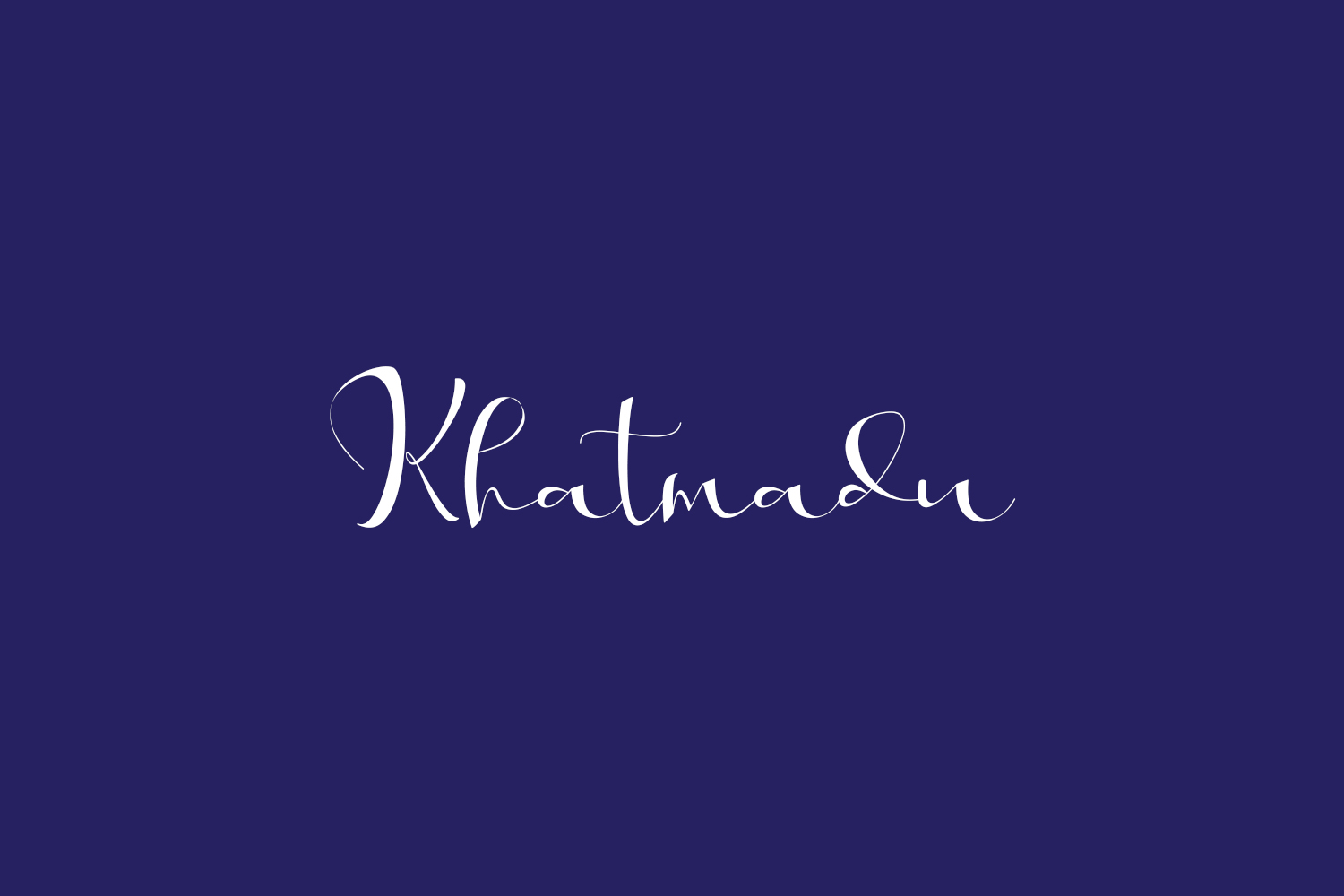 Khatmadu Free Font