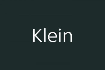 Klein Free Font