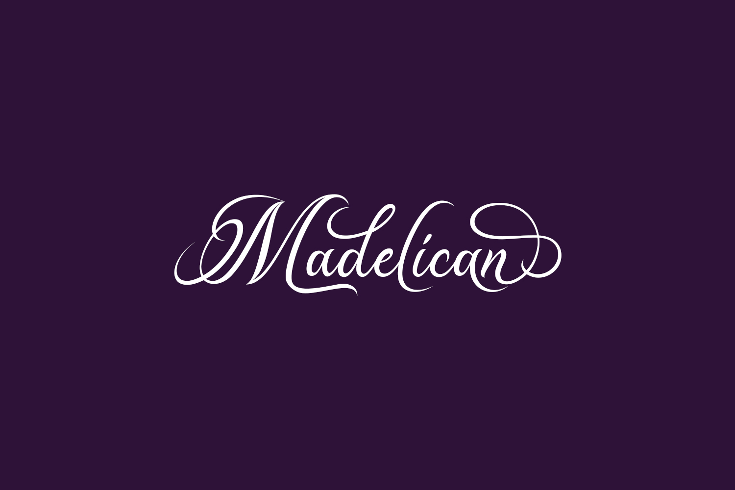 Madelican Free Font