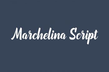 Marchelina Script Free Font