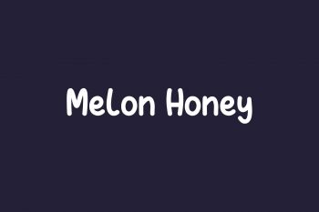 Melon Honey Free Font