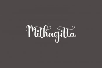 Mithagitta Free Font