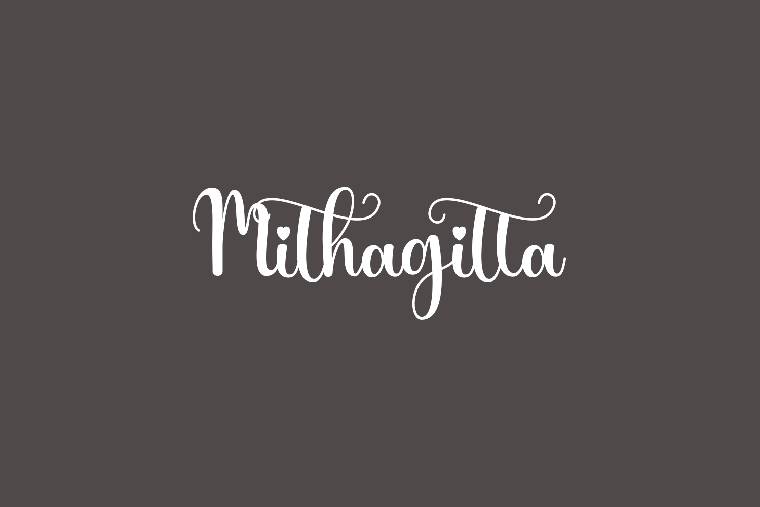 Mithagitta Free Font