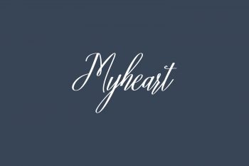 Myheart Free Font