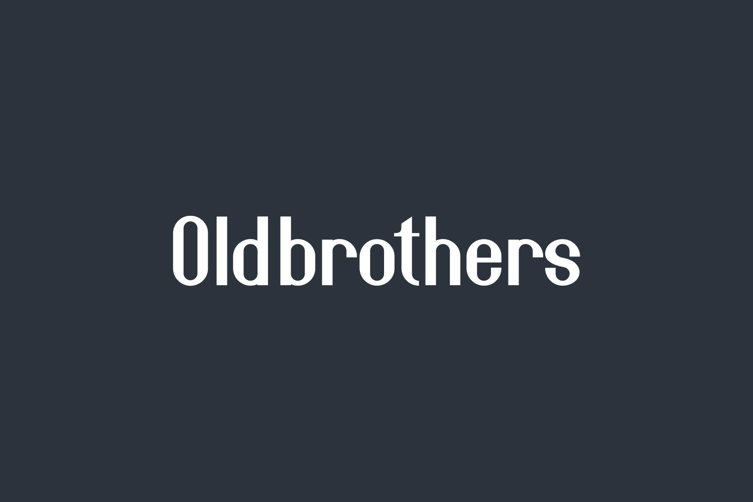 Oldbrothers Free Font