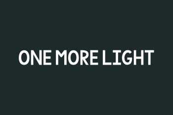 One More Light Free Font